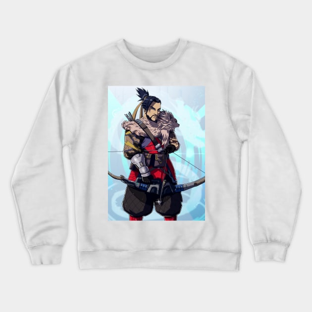 Hanzo Crewneck Sweatshirt by DeyvidEndo182